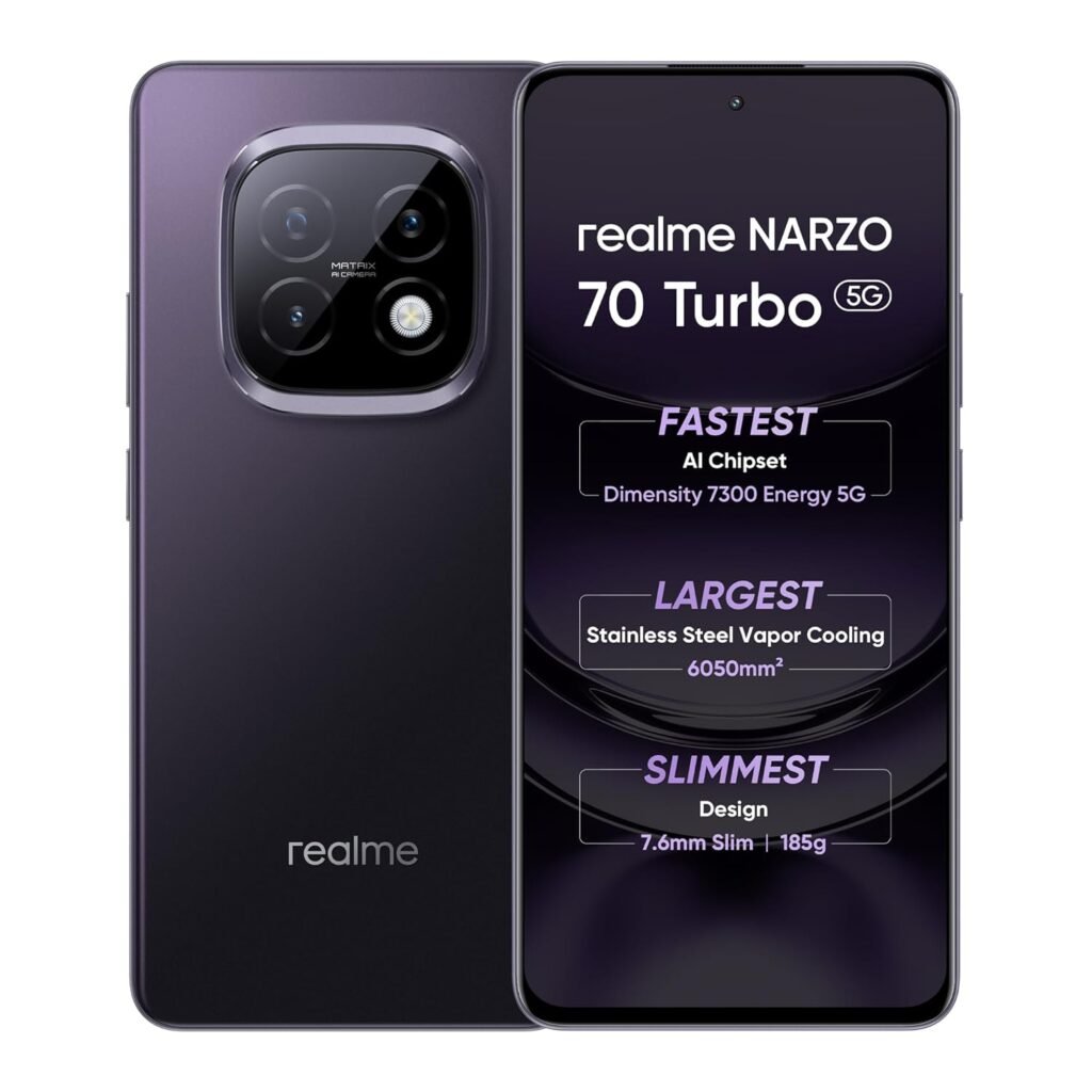 realme NARZO 70 Turbo 5G Turbo Purple