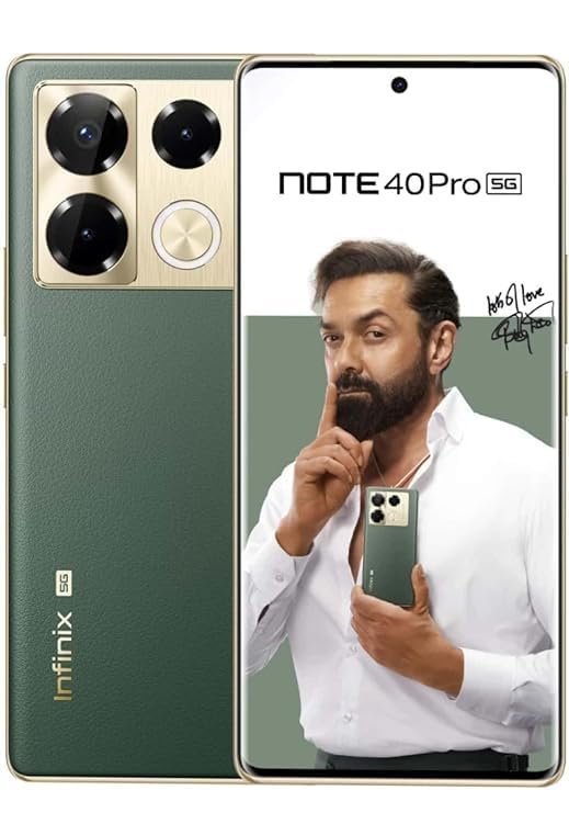 Infinix Note 40 Pro 5G Vintage Green 8GB RAM 256GB_1