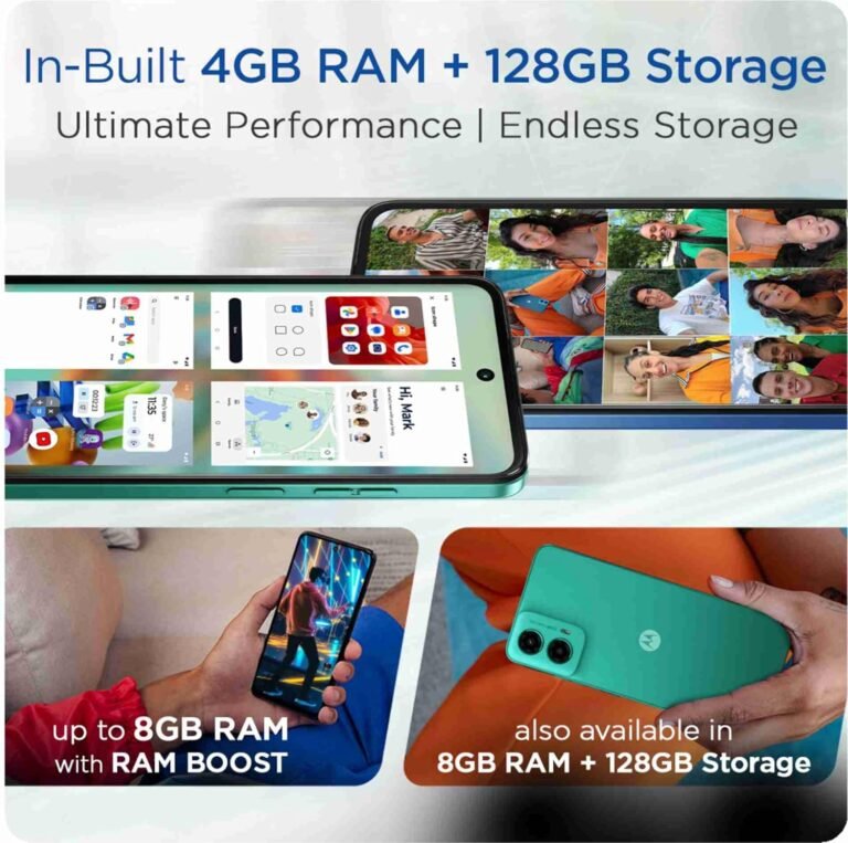 Motorola G45 5G Brilliant Blue 8GB RAM 128GB Storage_4