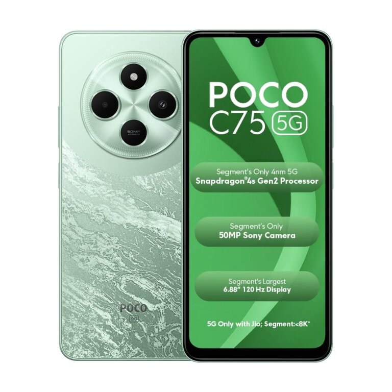 POCO C75 5G Enhanced Green 4GB RAm 64GB Storage_1