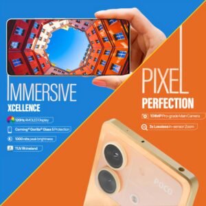 POCO X6 Neo 5G Martian Orange 8GB 128GB Storage_4
