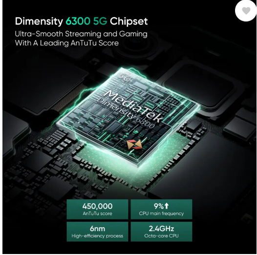 realme 13 5G Speed Green, 8GB RAM, 128GB Storage_3